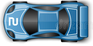 Carro azul
