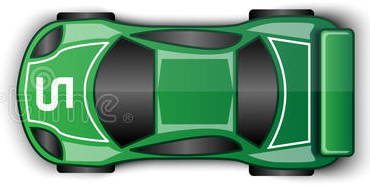 Carro verde